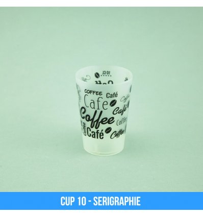 Cup 10 Gobelet Café