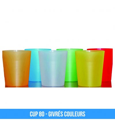 Cup 80 Gobelet personnalisable reutilisable