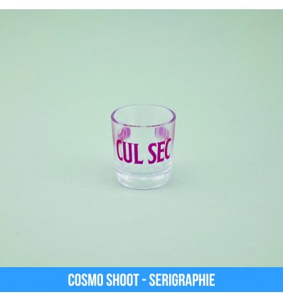 Photos des verres à shooter Cosmo Shoot